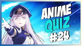 Anime Quiz #24 - Openings, Endings, OSTs, Hangman and Silhouettes