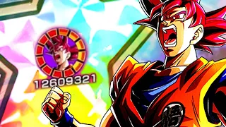 LO VOGLIO ORA! SUBITO! 100% LR GOD GOKU SHOWCASE LINK LVL 10! DBZ: DOKKAN BATTLE ITA