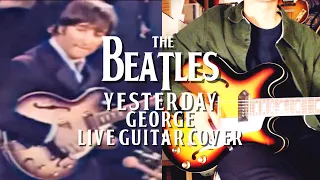 Yesterday Live (The Beatles Guitar Cover: John's Part) with Epiphone Casino