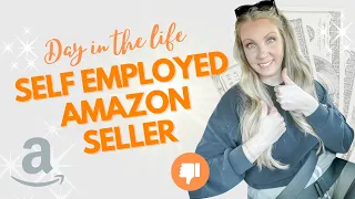 Day in the life as a SELF EMPLOYED AMAZON SELLER!