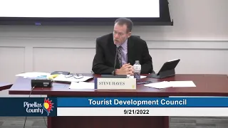 Tourist Development Council Meeting 9-21-22