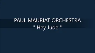 PAUL MAURIAT ORCHESTRA   Hey Jude