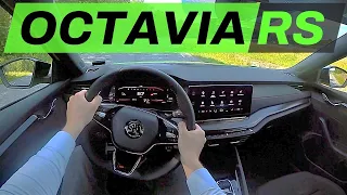 2022 Skoda Octavia RS POV Drive