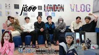 BTS Reaction to London vlog (Happy birthday Queen 🎊🎉) Fanmade