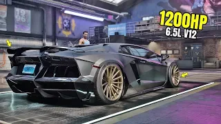 Need for Speed Heat Gameplay - 1200HP LAMBORGHINI AVENTADOR S MANSORY Customization | Max Build