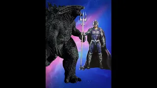 Godzilla vs DCEU !! #shorts #grandbattleyt #viral #trending #shortsvideo #godzilla #kong #dc #op