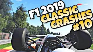 F1 2019 CLASSIC CRASHES #10