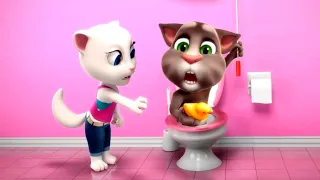 TALKING TOM 🔴 LIVE - Problemas con el baño 🐱 Super Toons TV Dibujos Animados en Español