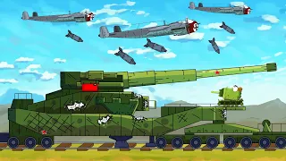 Bomb drops - Cartoons about tanks
