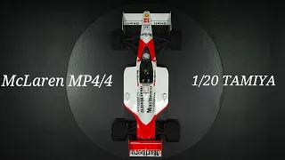 McLaren MP4/4を箸休め的に作る【1/20 Tamiya 】