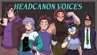 Oc's headcanon voices| Español | part 1/???