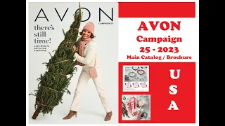 AVON campaign 25 - 2023 online catalog for USA