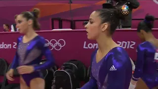 (NBC) Aly Raisman UB QF 2012 Olympics