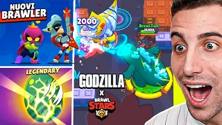 GODZILLA su Brawl Stars! NUOVO Uovo LEGGENDARIO + MUTAZIONI dei Brawler! Brawl Talk Brawl Stars ITA!