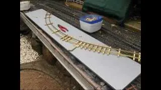 making G scale track