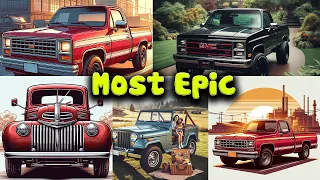 The 20 Most Epic Classic Pickup Trucks Of All Time