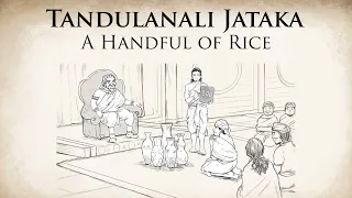 A Handful of Rice | Tandulanali Jataka | Animated Buddhist Stories