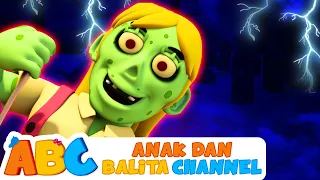 Lagu Halloween Lagu Anak Anak | Zombie Di Mana Pie Saya? | ABC Bahasa Indonesia