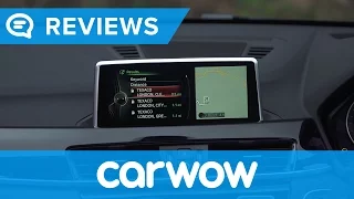 BMW X1 SUV 2017 iDrive infotainment and interior review | Mat Watson Reviews