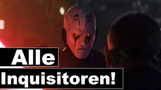 Alle 15 Inquisitoren, die Darth Vader dienten!