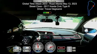 Global Time Attack - Road Atlanta May 13, 2023 : Street Class - USR Honda Civic Type R