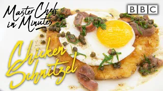 Chicken Schnitzel: Meals in Minutes | Masterchef: The Professionals - BBC