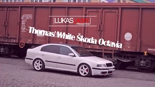 Thomas' White Škoda Octavia