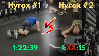 Hyrox #1 v Hyrox # 2 | Can I BEAT last year's TIME???