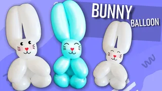 HOW TO MAKE A BUNNY RABBIT Balloon Animal - Version 2 Ultra-Cute #bunnyballoonanimal #rabbitballoon