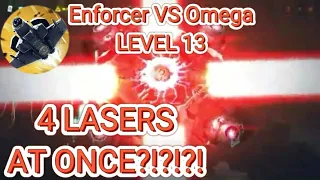 Enforcer VS Omega | Sky Force Reloaded Level 13