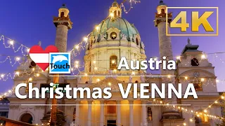 Vienna - Christmas Markets, Austria ► Travel Video, 4K ► Travel in Austria #TouchChristmas