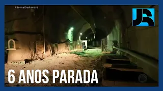 Pra Onde Foi o Dinheiro? Obra do metrô do Rio precisa ser retomada devido ao risco de ruir