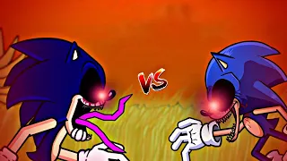 Sonic.exe (Old) Vs Sonic.exe remake Part 1 DC2