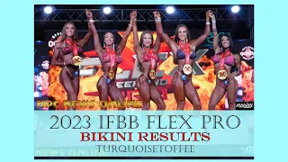 2023 IFBB Flex Pro Bikini Results