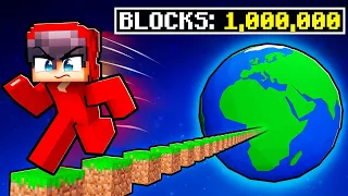 Walking 1,000,000 Blocks in Minecraft!