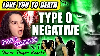 Opera Singer Reacts to Type O Negative - Love You To Death [OFFICIAL VIDEO]