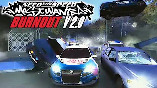 The Burnout Mod got even crazier! - NFS Most Wanted Burnout Mod v2.0