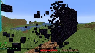 This Pickaxe can insta mine Obsidian