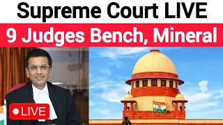 Supreme Court Live 9 Judges Bench Hearing | CJI Dy Chandrachud Day-2. #supremecourt