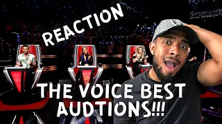 UK REACTION TO THE VOICE TOP 10 BEST AUDITIONS!!!