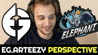 EG.ARTEEZY Luna Player Perspective vs ELEPHANT - TI10 ELIMINATION - THE INTERNATIONAL 2021 DOTA 2