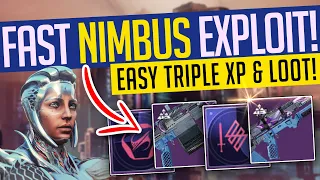 Destiny 2 | FAST NIMBUS EXPLOIT! How To Earn TRIPLE XP & LOOT in Lightfall! - DO THIS NOW!