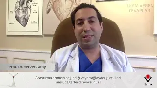 İlham Veren Cevaplar | Prof. Dr. Servet Altay - 2023 yılı TÜBİTAK Teşvik Ödülü