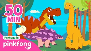 Todos os Contos Musicais de Dinossauros | + Completo | Pinkfong, Bebê Tubarão! Canções para Crianças