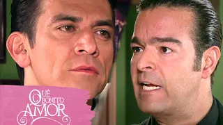 Óscar le deja una advertencia a Jorge Alfredo | Qué bonito amor 1/2 | C-9 | tlnovelas