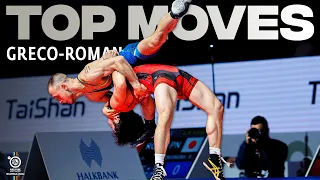 #FoursAndFives: Top Greco-Roman Moves | Day 1 | Istanbul World Olympic Games Qualifier 2024