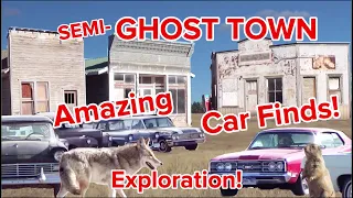 SEMI-GHOST TOWN, CLASSIC CAR FINDS, EXPLORING SOUTH DAKOTA!!!