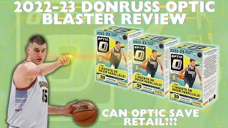 THE BARREN WASTELAND OF RETAIL🥵 || 2022-23 Donruss Optic Basketball Blasters || CASE HIT, WHAT!?!💥