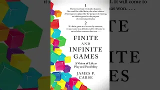 📚🤔 "Finite and Infinite Games" is a mind-bending read that challenges your perspective on life