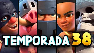 LOS 5 MEJORES MAZOS PARA LA TEMPORADA 38 DE CLASH ROYALE